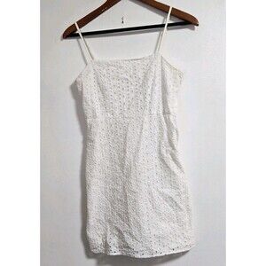 Ivy & Main Dress M Coastal White Coquette Fairy Y2K Coastal Boho Summer Soft